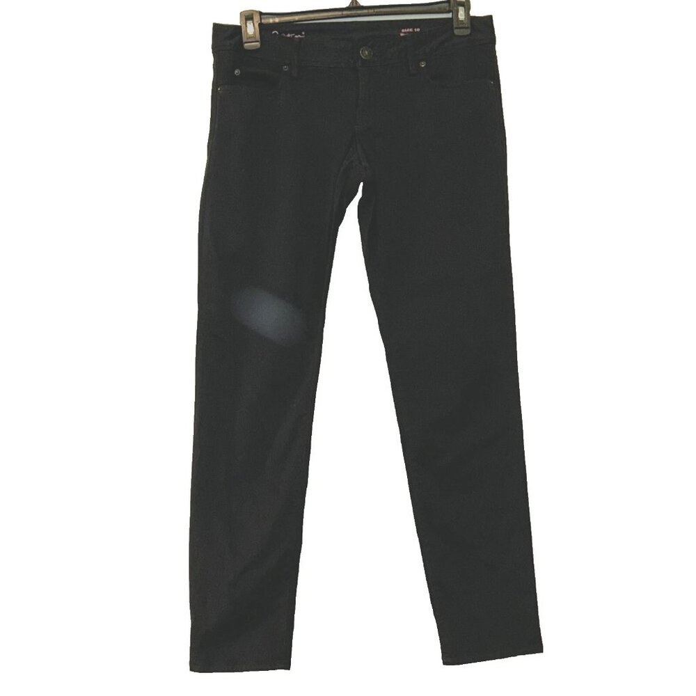 Lilly Pulitzer Worth Sateen Skinny Jean size 10 Black